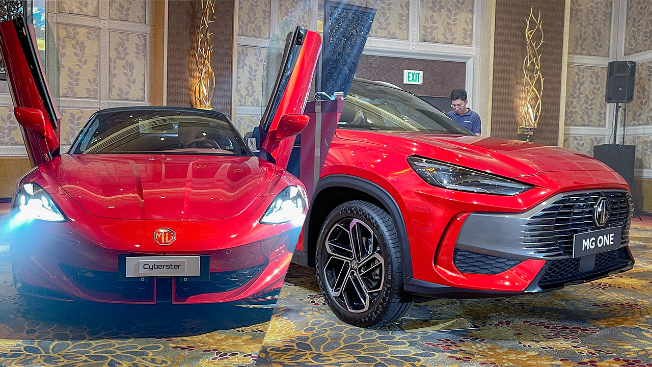 MG Cyberster Electric Roadster And ONE Compact SUV Previewed In PH - AutoPH